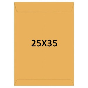 Envelope 25cm x 35cm - Kraft Ouro Scrity