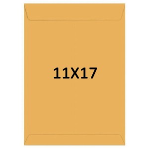 Envelope 11cm x 17cm - Kraft Ouro c/10 Scrity