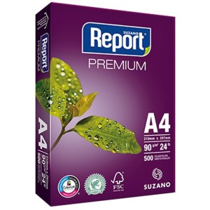 Papel Sulfite A4 Branco 90g 500 Folhas Report