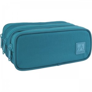 Estojo Triplo - Académie Turquesa Tilibra